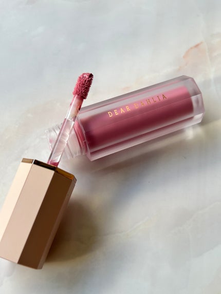 ペタルドロップリキッドブラッシャー/DEAR DAHLIA/リキッドチークを使ったクチコミ(5枚目)