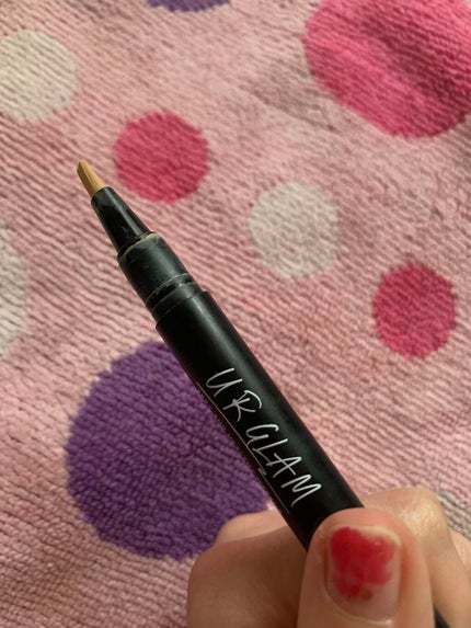 UR GLAM COVER&HIGHLIGHT CONCEALER/U R GLAM/リキッドコンシーラーを使ったクチコミ(2枚目)
