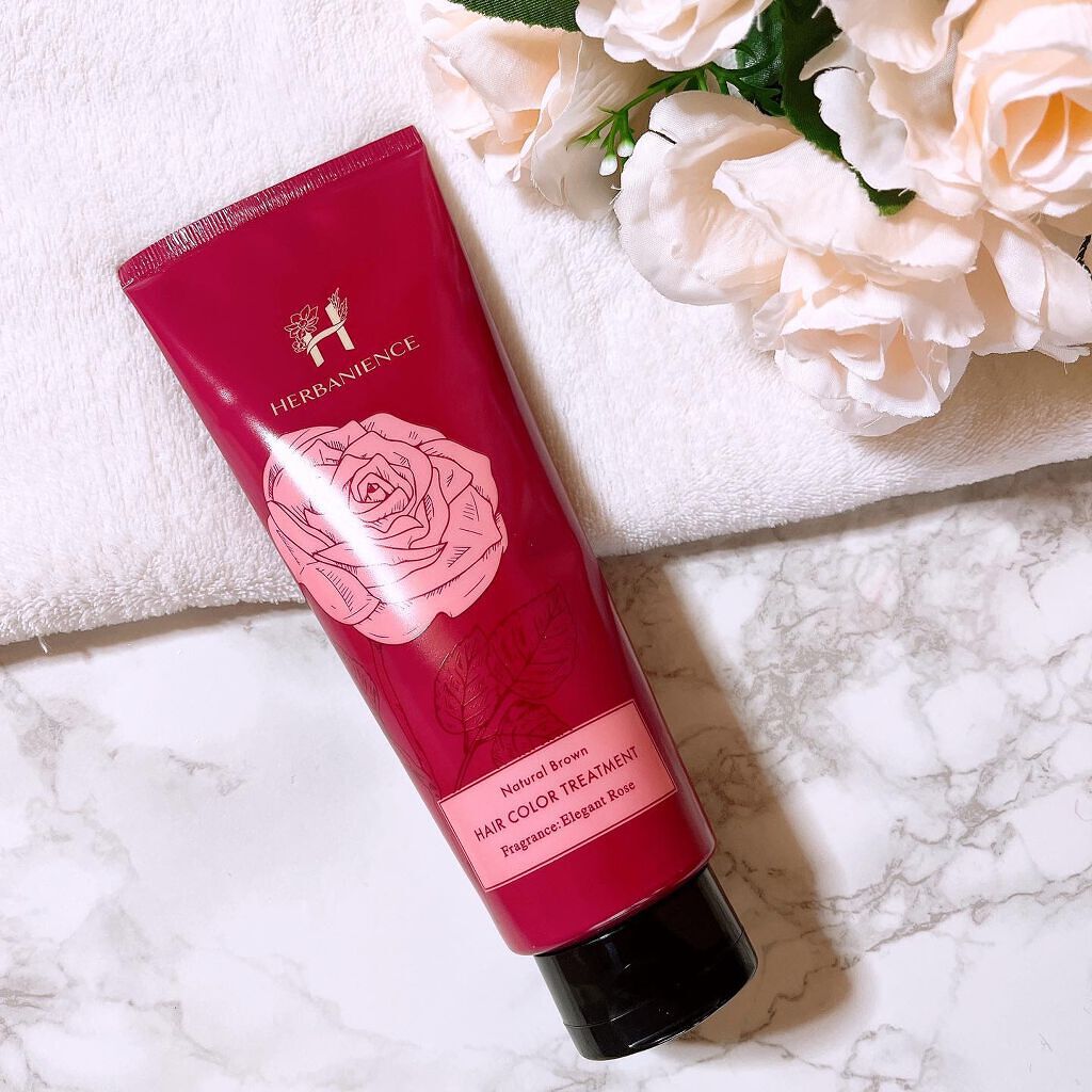 れいか on LIPS 「ハーバニエンス ヘアカラートリートメント(ナチュラルブラウン)..」(1枚目)