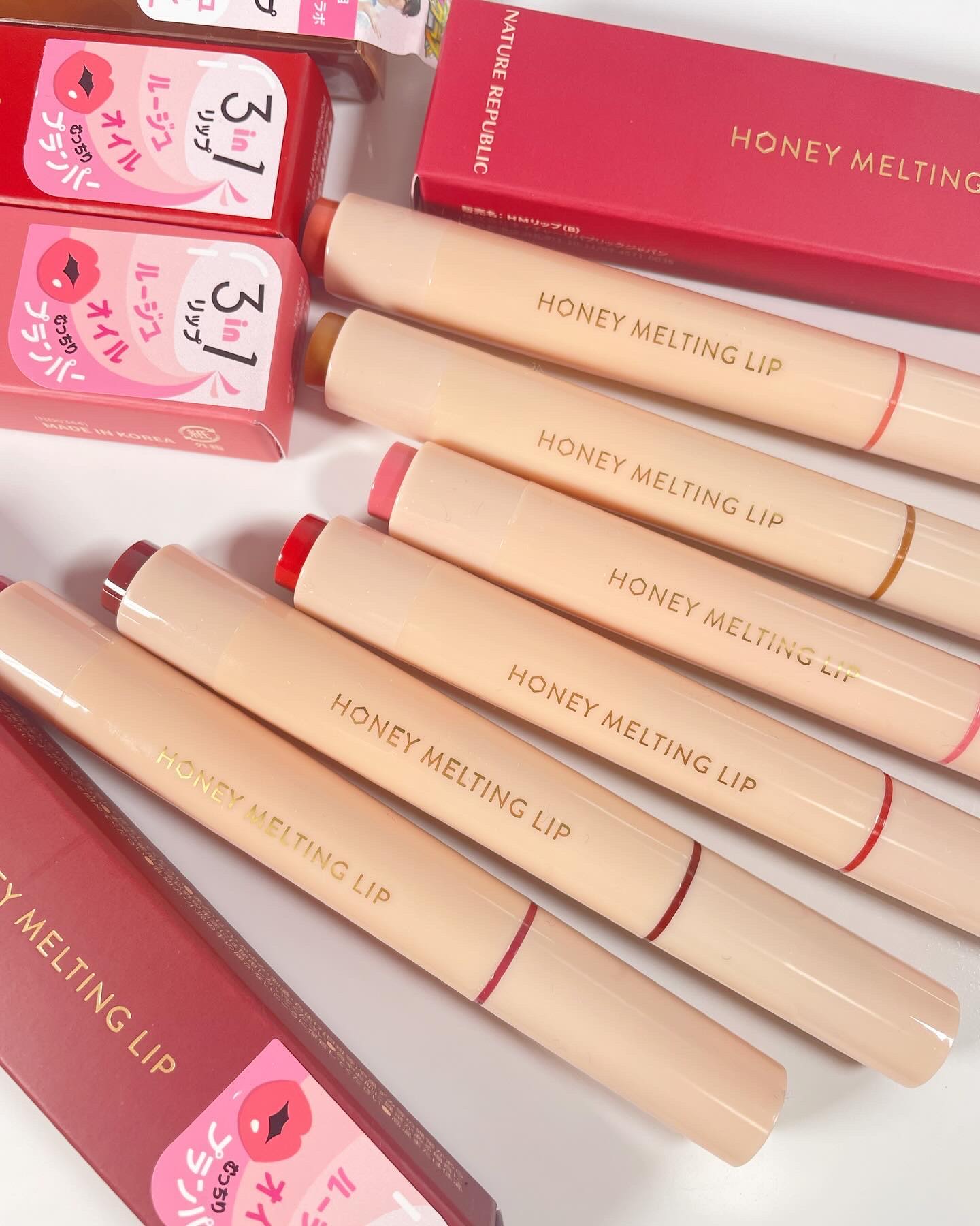 ハニーメルティングリップ/ネイチャーリパブリック/口紅を使ったクチコミ（1枚目）