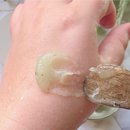 シュガーボディスクラブバジル&ベルガモット/AROMATICA/ボディスクラブを使ったクチコミ(6枚目)