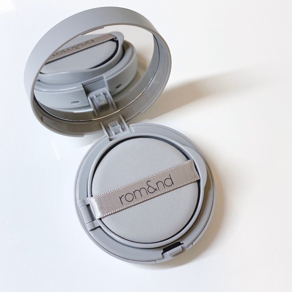 ゼロクッション/rom&nd/クッションファンデーションを使ったクチコミ(2枚目)