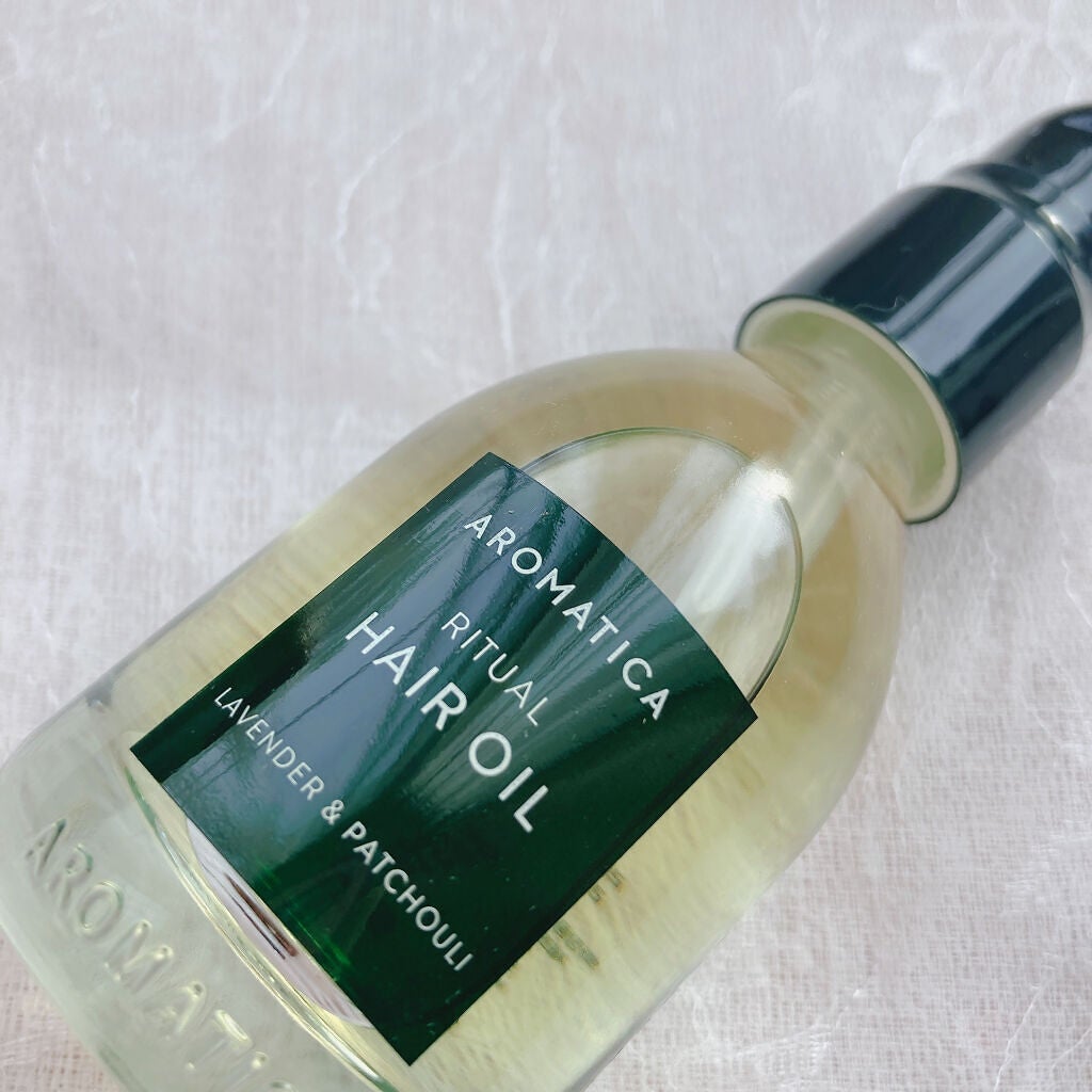 リチュアルヘアオイルラベンダー&パチョリ/AROMATICA/ヘアオイルを使ったクチコミ(3枚目)