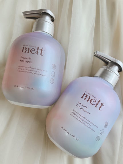 メルト スムースシャンプー/トリートメント/melt/市販シャンプーを使ったクチコミ(1枚目)