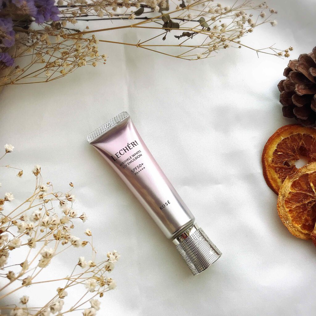 リンクルホワイト UVエマルジョン/ルシェリ/乳液を使ったクチコミ（1枚目）