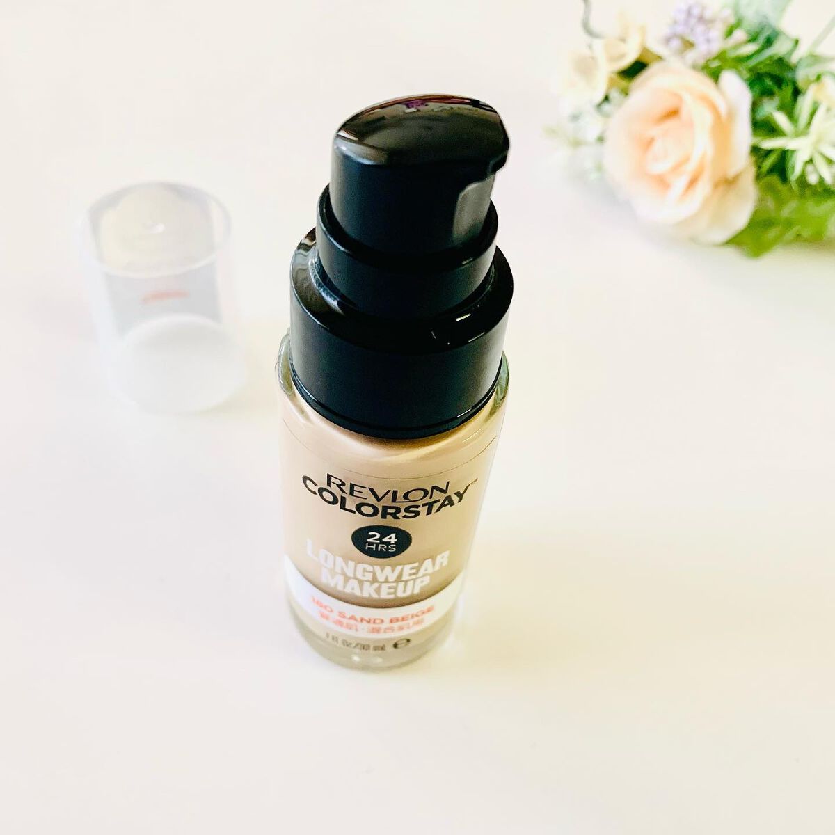 カラーステイ ロングウェア メイクアップ/REVLON/リキッドファンデーションを使ったクチコミ(2枚目)