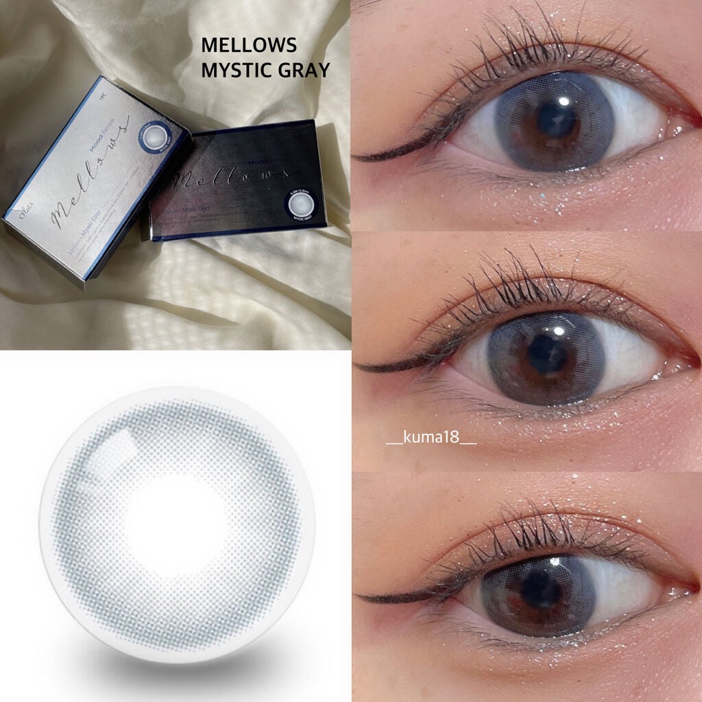 メローズ(Mellows)/OLOLA/カラーコンタクトレンズを使ったクチコミ(1枚目)