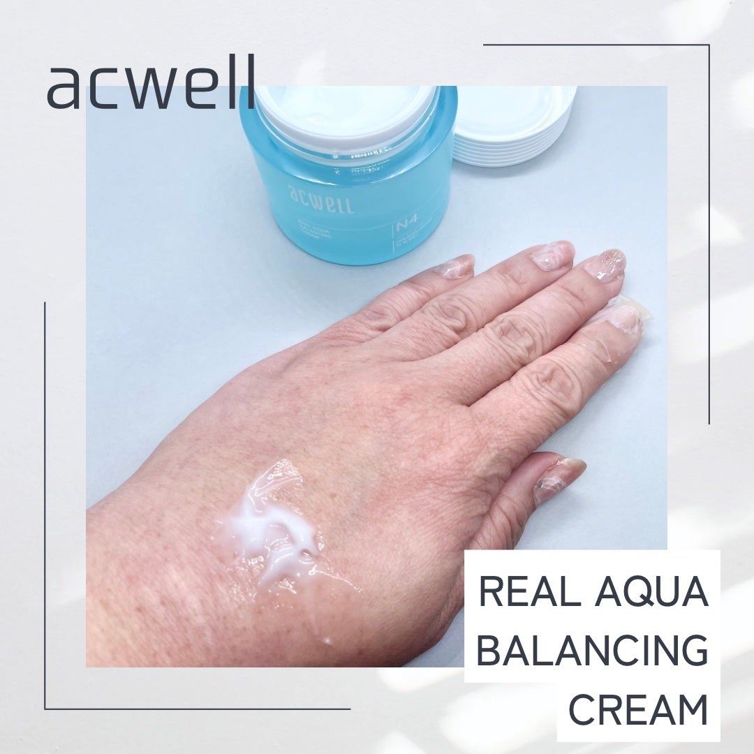 リアルアクアバランシングクリーム /ACWELL/フェイスクリームを使ったクチコミ(3枚目)