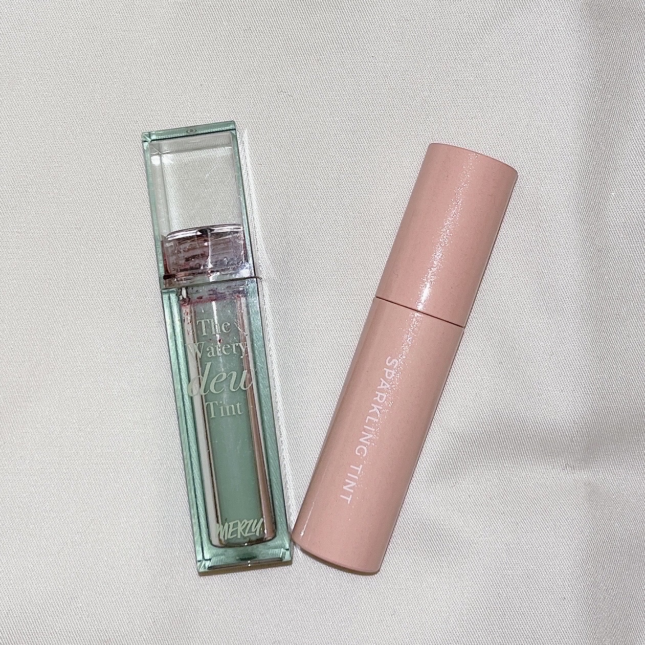 アピュー ジューシーパン スパークリングティント/A’pieu/口紅を使ったクチコミ（3枚目）