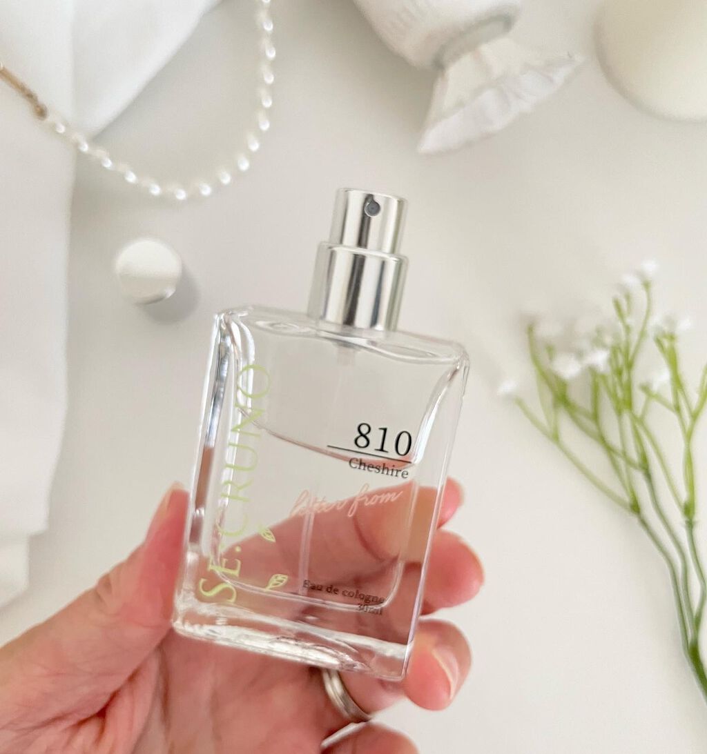 SE:CRUNO オーデコロン チェシャ―810 のクチコミ「SE:CRUNO（シークルーノ）から2022年 春夏限定のオーデコロンが新発売🫧🤍

見た目も.....」（2枚目）