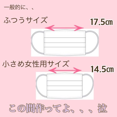 フィッティ オメガプリーツマスク 60枚入のクチコミ「😷女性用マスクだと小さいという方に😷
🌼フィッティ　オメガプリーツマスク ホワイト ふつうサイ.....」（2枚目）