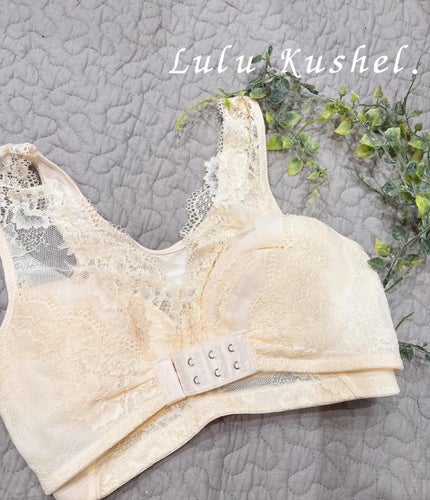 152 Lulu Kushelくつろぎ育乳ブラ*4 M アイボリー くつろぎ育乳ブラ / Lulu Kushel.の口コミ | おすすめ順 | 62件