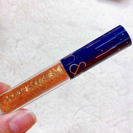 リキッド グリッター シャドウ/rom&nd/グリッターを使ったクチコミ(3枚目)