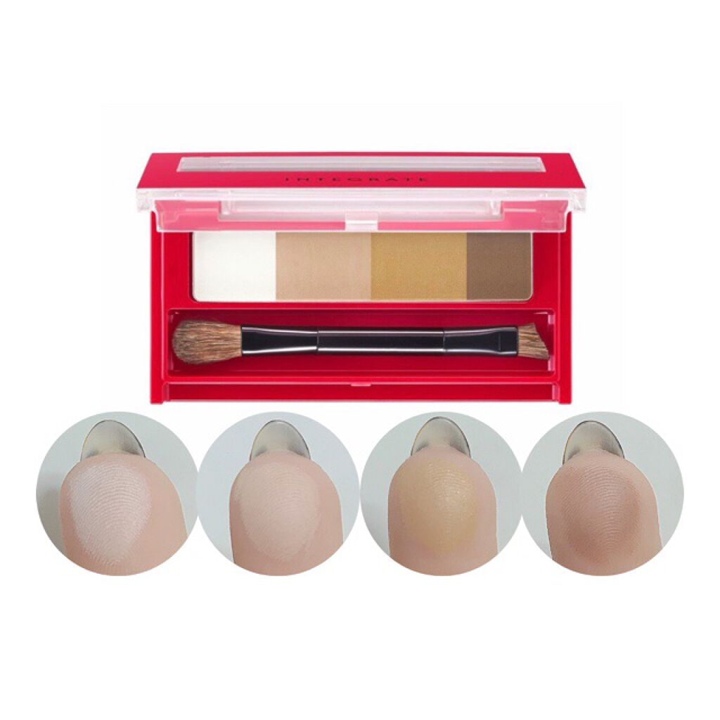 ビューティートリックアイブロー/インテグレート/パウダーアイブロウを使ったクチコミ(3枚目)