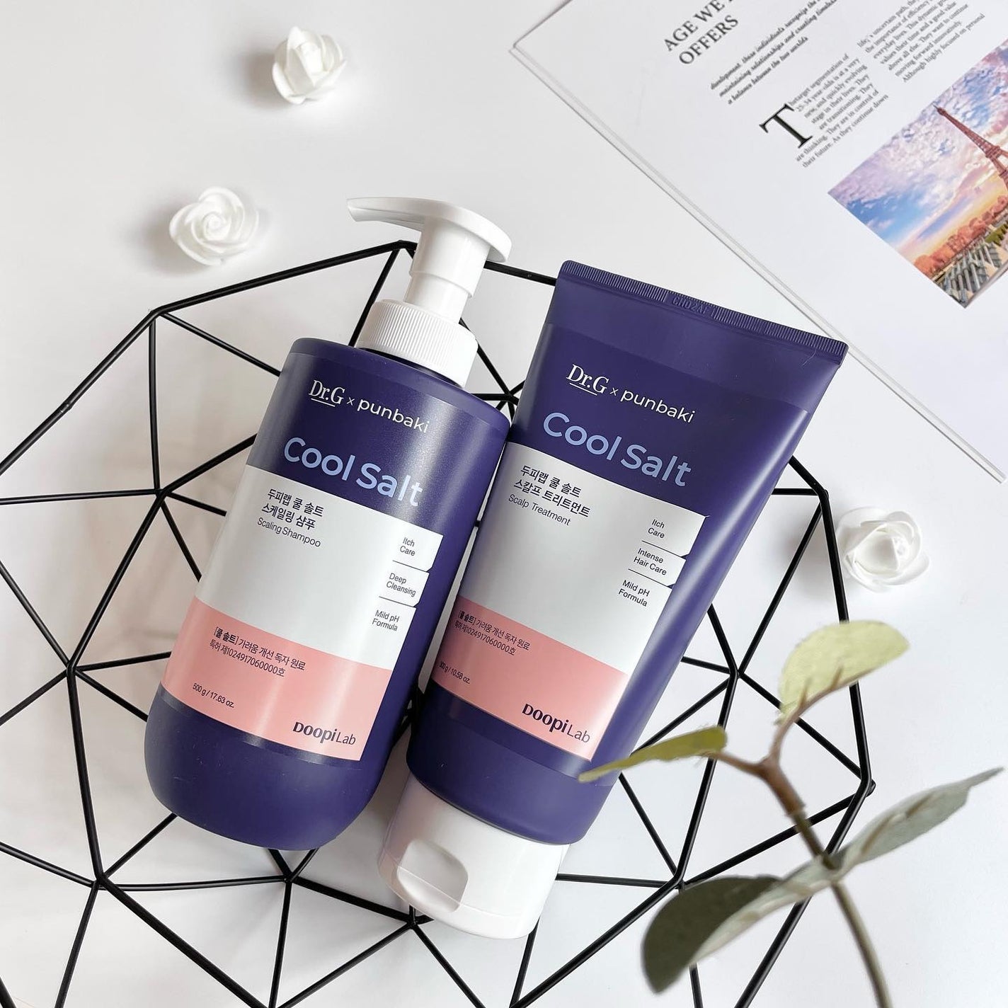 クールソルトスケーリングシャンプー/クールソルトスカルプトリートメント/Dr.G/市販シャンプーを使ったクチコミ(1枚目)