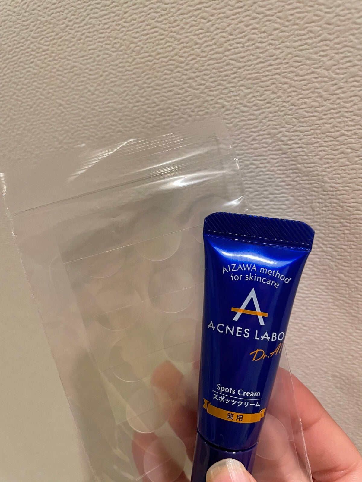 薬用ニキビケア スポッツクリーム/アクネスラボ/フェイスクリームを使ったクチコミ(1枚目)