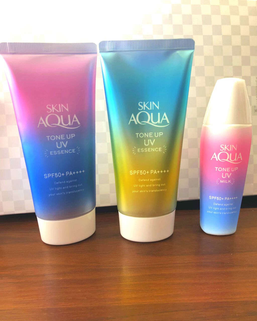 スキンアクア トーンアップUVエッセンス/スキンアクア/日焼け止めクリームを使ったクチコミ(1枚目)