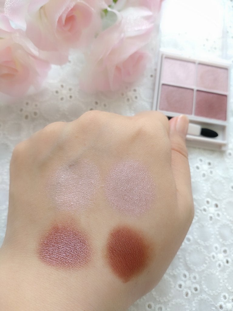 シルキースフレアイズ/キャンメイク/アイシャドウパレットを使ったクチコミ(2枚目)