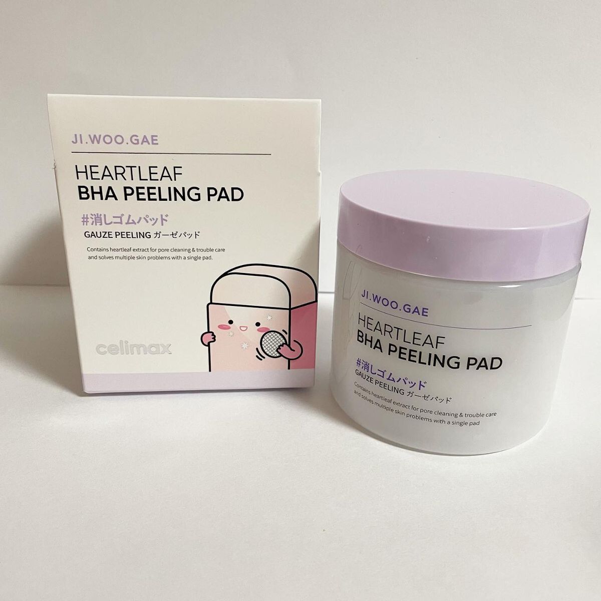BHA消しゴムピーリングパッド/celimax/トナーパッドを使ったクチコミ(2枚目)