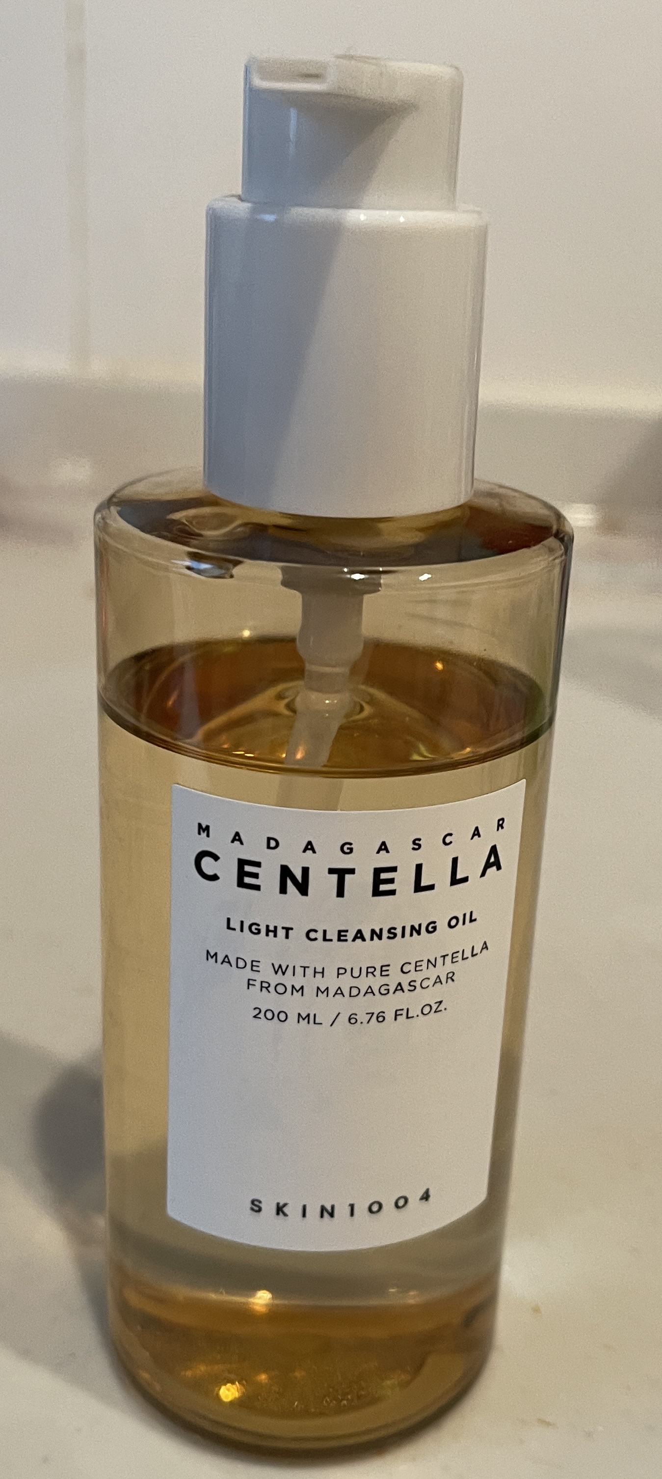 センテラ ライトクレンジングオイル/SKIN1004/オイルクレンジングを使ったクチコミ（1枚目）