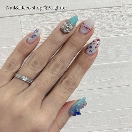 ノンワイプクリア キャンジェル(トップコート)/プリジェル/ジェルネイルを使ったクチコミ(3枚目)