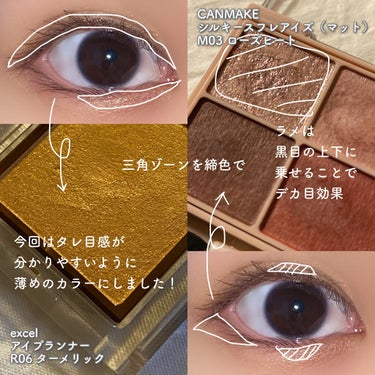 UR GLAM　EYESHADOW BRUSH C（アイシャドウブラシC）/U R GLAM/メイクブラシを使ったクチコミ（3枚目）