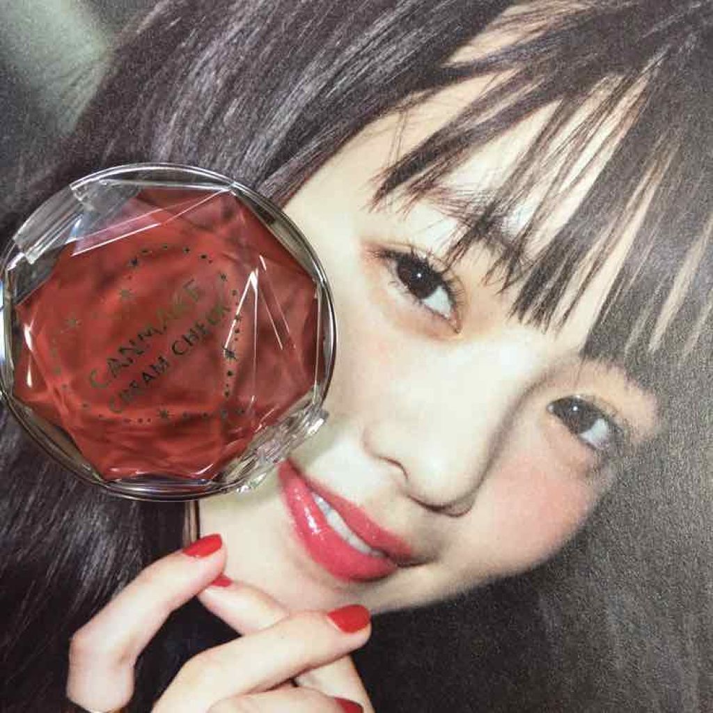 クリームチーク/キャンメイク/ジェル・クリームチークを使ったクチコミ（1枚目）