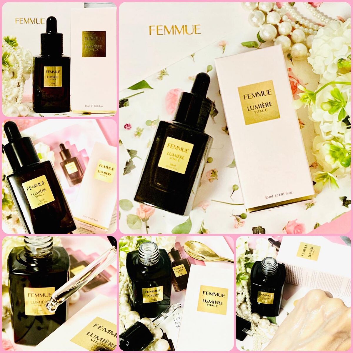 ルミエール ヴァイタルC/FEMMUE/ブースター・導入液を使ったクチコミ(4枚目)