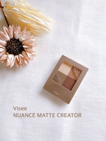 ニュアンス マット クリエイター/Visée/アイシャドウパレットを使ったクチコミ(1枚目)