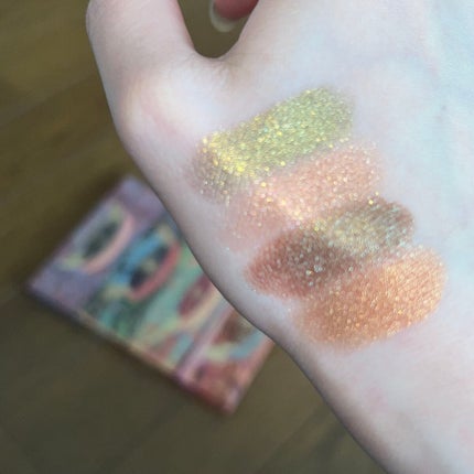 山海シリーズ 4色アイシャドウパレット/GirlCult/アイシャドウパレットを使ったクチコミ(6枚目)