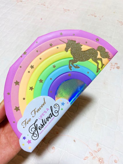 ライフズフェスティバル アイシャドウパレット/Too Faced/アイシャドウパレットを使ったクチコミ(4枚目)