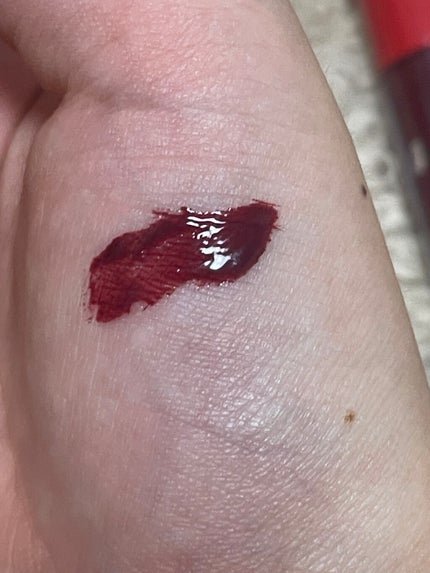 ディアダーリン ウォータージェルティント RD305(ナツメ)(生産終了)/ETUDE/リップティントを使ったクチコミ(2枚目)