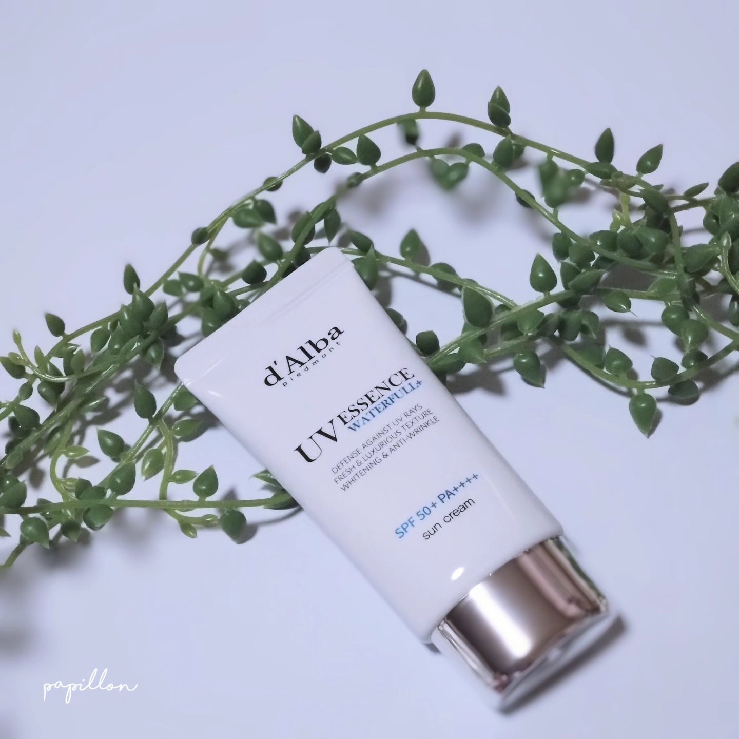 ダルバ ウォータフル エッセンス サンクリーム/ダルバ/日焼け止めクリームを使ったクチコミ（2枚目）