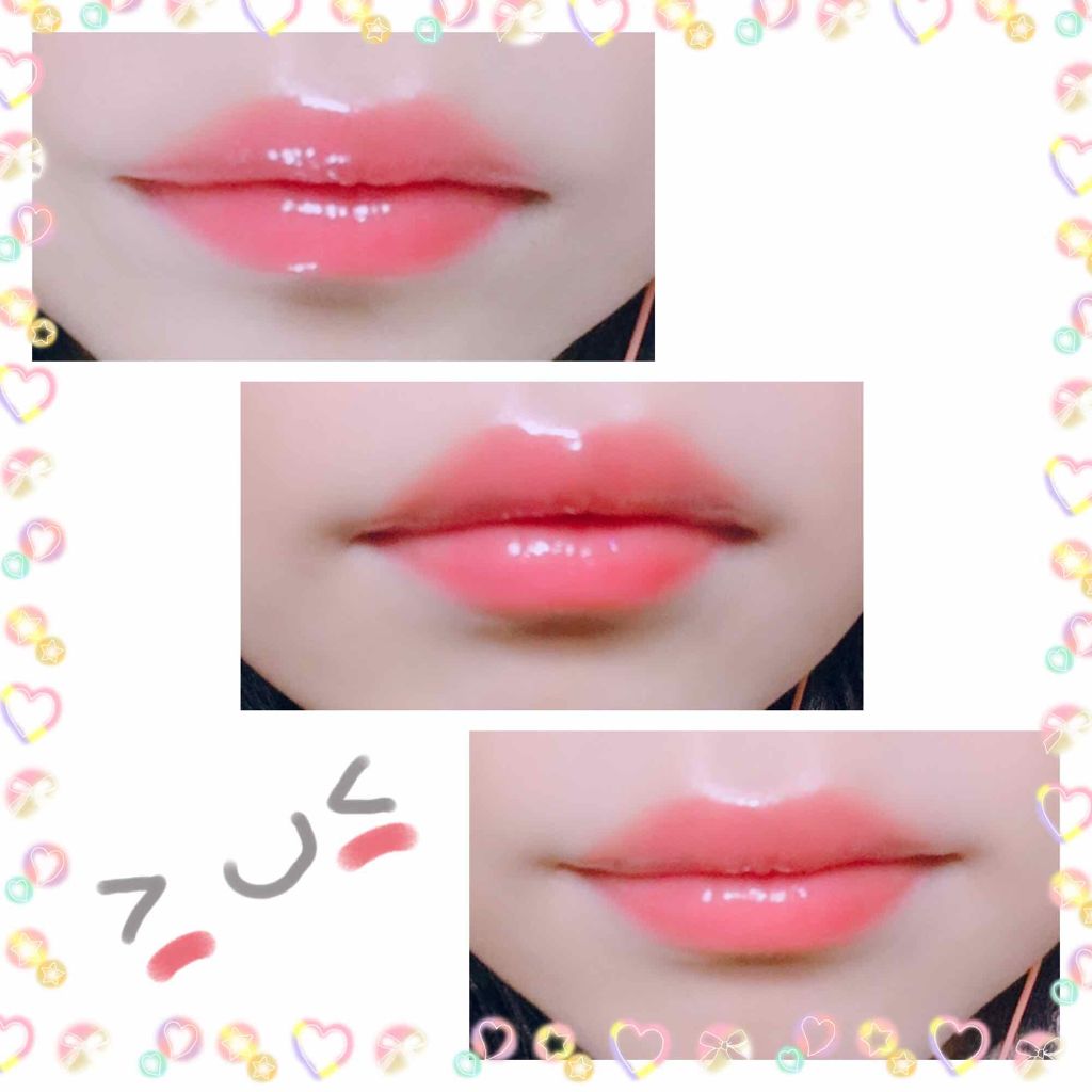 リップティントシロップ/キャンメイク/リップティントを使ったクチコミ（3枚目）