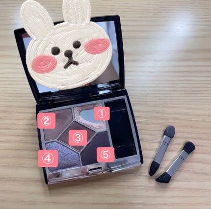 【旧】サンク クルール クチュール/Dior/アイシャドウパレットを使ったクチコミ(1枚目)