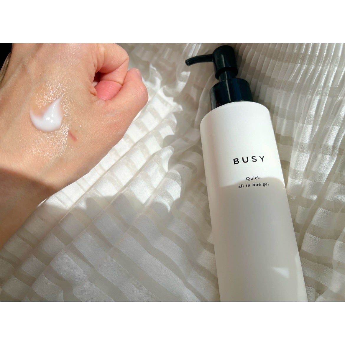 ビジー クイック オールインワンジェル/BUSY/オールインワン化粧品を使ったクチコミ(2枚目)