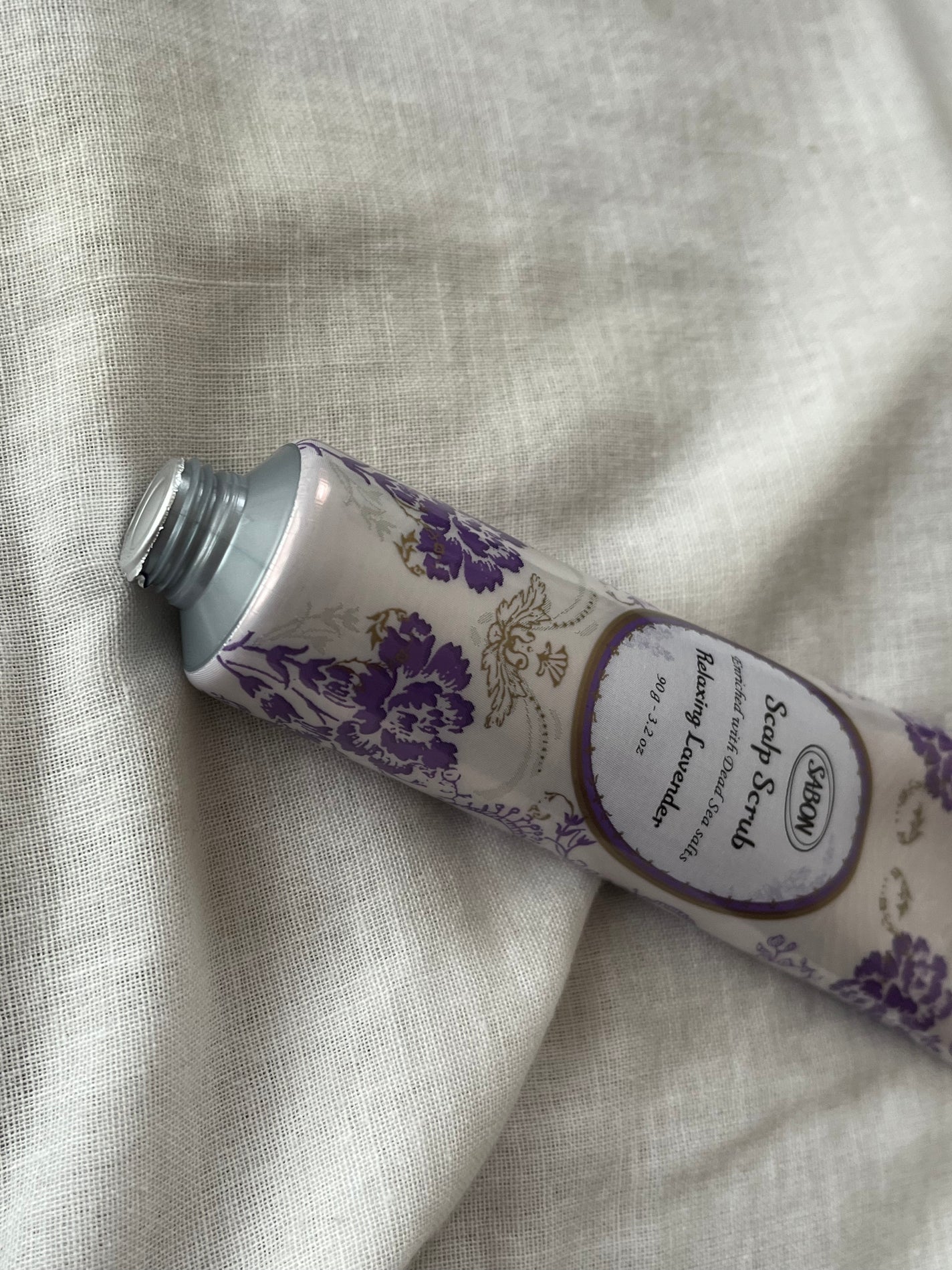 ヘッドスクラブ リラクシング(ラベンダー)/SABON/ヘッドスクラブを使ったクチコミ(3枚目)