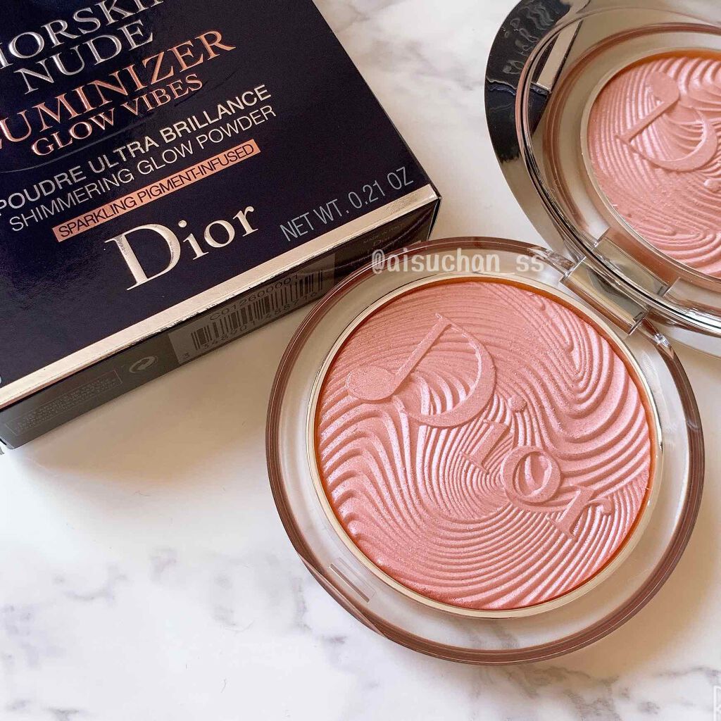 ディオールスキン ミネラル ヌード ルミナイザー パウダー＜グロウ バイブス＞ 001 ロージー バイブス/Dior/プレストパウダーを使ったクチコミ（1枚目）