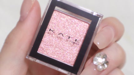 ケイト ザ アイカラー 069 ピンクベージュ/KATE/単色アイシャドウを使ったクチコミ(2枚目)