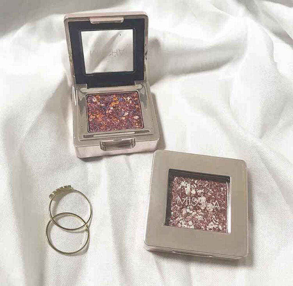 グリッタープリズム シャドウ/MISSHA/グリッターを使ったクチコミ(1枚目)