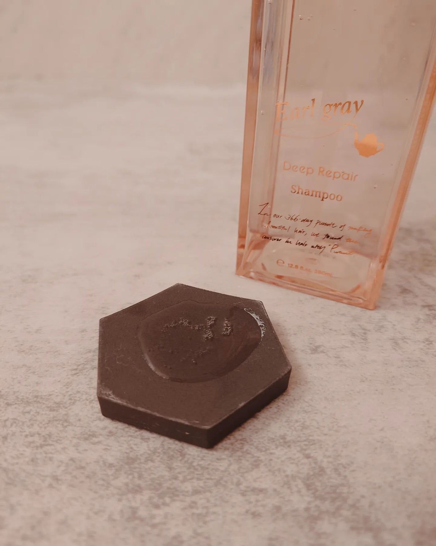 プルント ディープリペアペアセット アールグレイ N/Purunt./市販シャンプーを使ったクチコミ(2枚目)