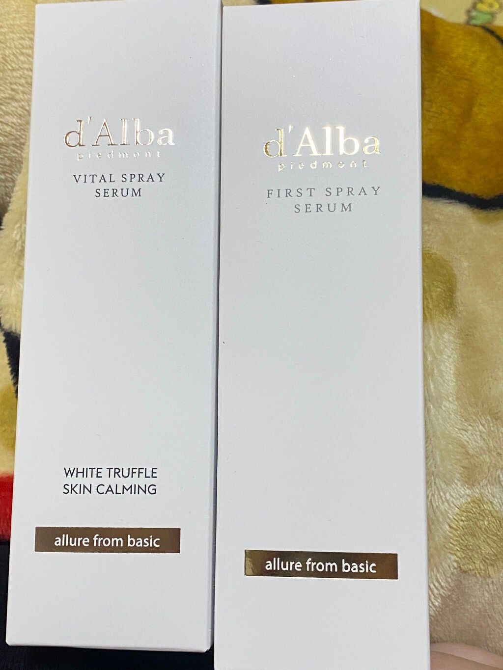 ダルバ ホワイトトリュフファーストスプレーセラム/ダルバ/ミスト状化粧水を使ったクチコミ(3枚目)