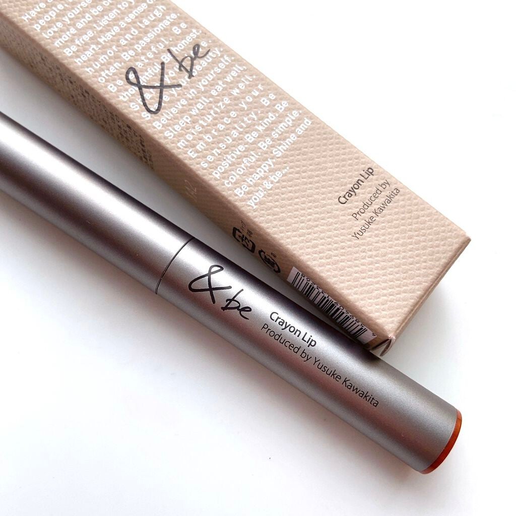 クレヨンリップ/&be/口紅を使ったクチコミ(5枚目)