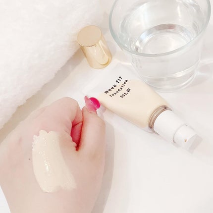 ムーヴフィットファンデーション/LB/リキッドファンデーションを使ったクチコミ(5枚目)