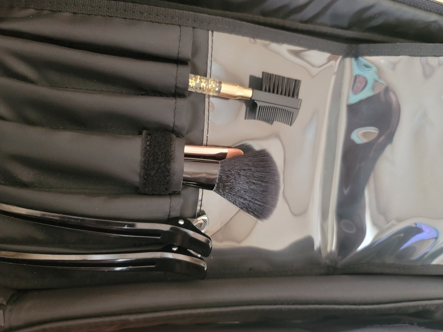 ナイロンメイクボックス・L/無印良品/化粧ポーチを使ったクチコミ(7枚目)