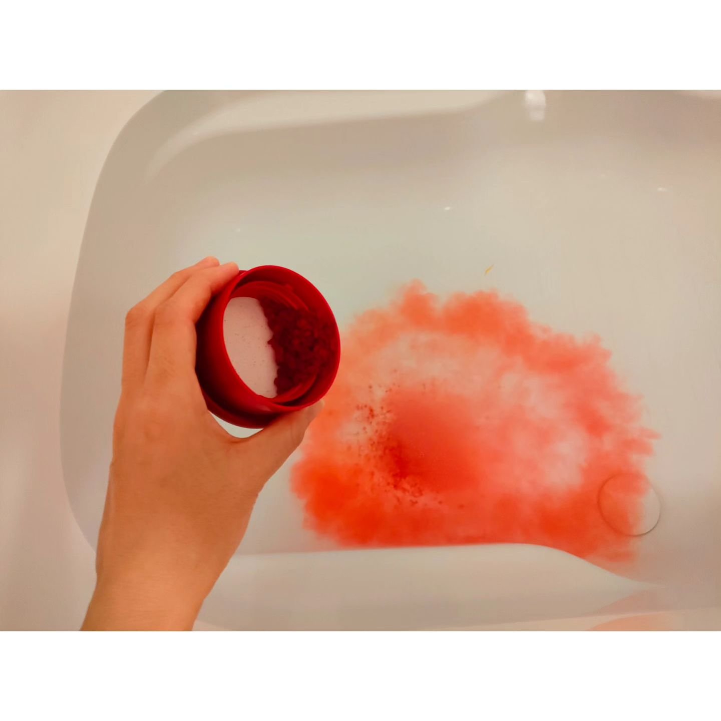 アーユルタイム バランスデイ バスソルト フランキンセンス&サンダルウッドの香り/バスクリン/無機塩系入浴剤を使ったクチコミ（2枚目）