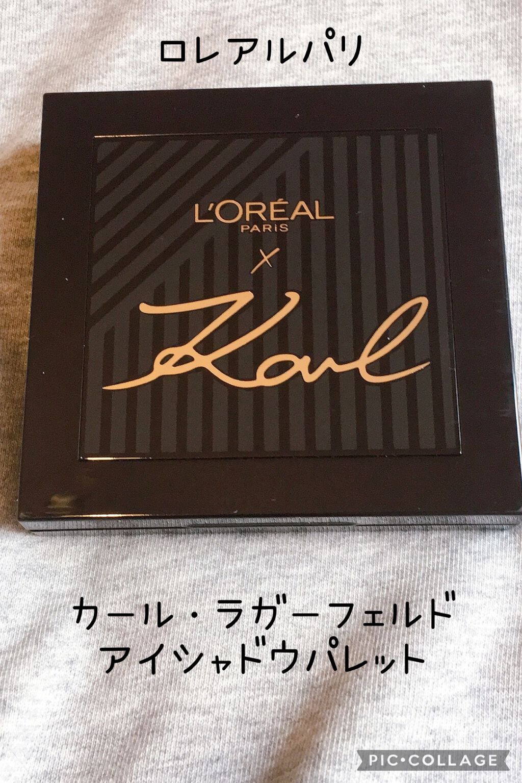 カール ラガーフェルド アイシャドウパレット/ロレアル パリ/アイシャドウパレットを使ったクチコミ(1枚目)