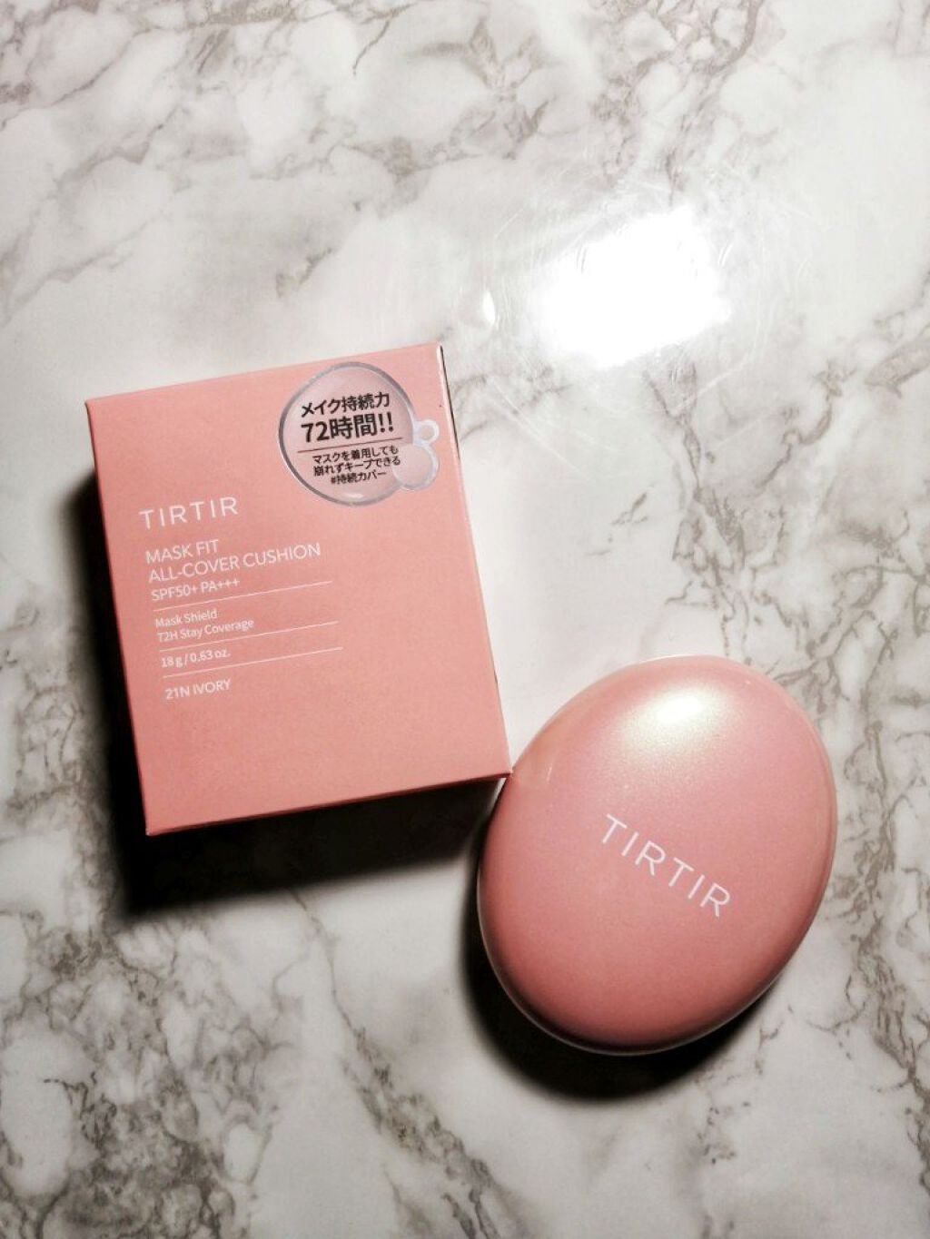 マスクフィットオールカバークッション/TIRTIR(ティルティル)/クッションファンデーションを使ったクチコミ（1枚目）