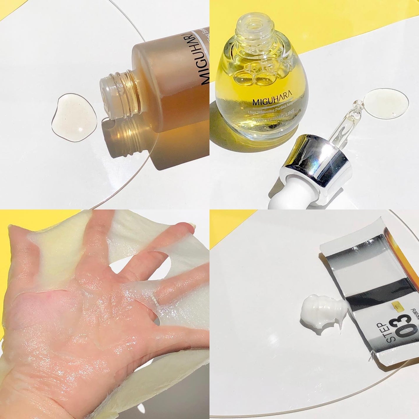 Big3 Step Whitening Mask Pack/MIGUHARA/シートマスク・パックを使ったクチコミ(7枚目)