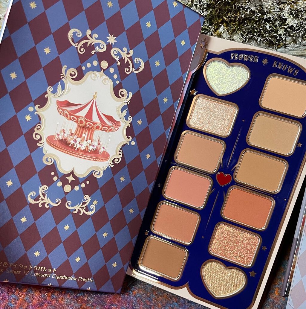 サーカスシリーズ12色アイシャドウパレット /FlowerKnows/アイシャドウパレットを使ったクチコミ(3枚目)